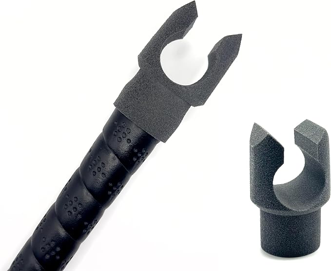 Pick Up the Rake, Without the Ache! Golf Rake Retriever Attaches to Sand Wedge Grip, Also Retrieves Dropped Clubs, Golf Gift for Men and Seniors, Fits Standard and Mid-Size Grips,