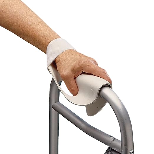 Rolyan Walker Splint for Right Hand, Comfortable Walker Padding for Limited Hand Mobility and Function, Hand Walker Assist with Padded Protection for Elderly Rollator and Walker Users, Large