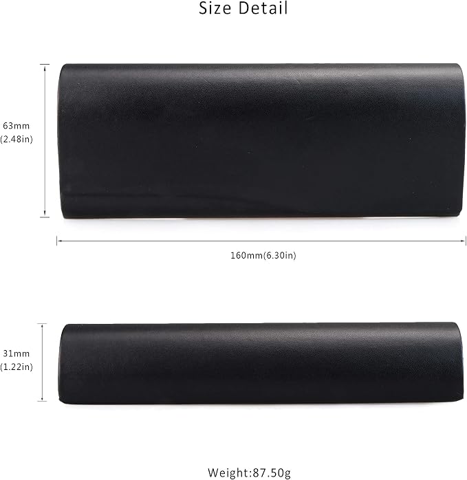 LifeArt Eyeglass Case Hard Shell, Portable Sunglass Case, Fashionable PU Leather Eyeglass Case, Lightweight
