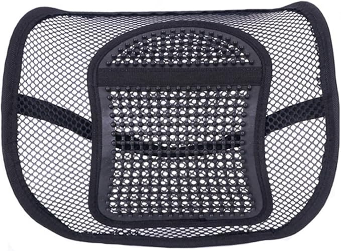 Ochine Lumbar Support with Breathable Mesh, Mesh Back Lumbar Support, Lumbar Support Pillow Back Support Seat Cushion Breathable Back Support Cushion for Car Home and Office Chair