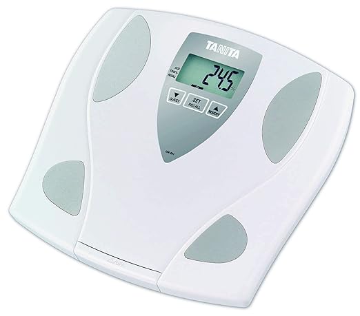 Tanita UM-081 Body Fat & Body Water Monitor Scale - Digital Weight & BMI Analyzer - 330 lb Capacity - 2 User Memory - Guest Mode - Japan Technology