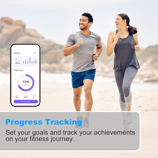 Intelligent Body Fat Scale, a Simple and Practical Digital Scale That can be Connected to a Mobile Digital Bathroom Scale to Display BMI, Body Fat, Muscle Mass, and Durable Weight Scale (Pink)