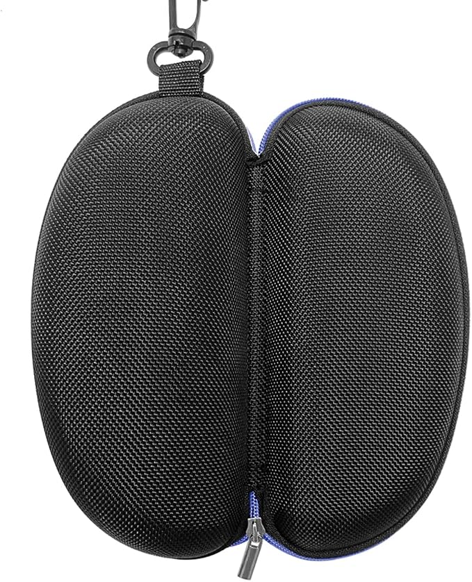 3pcs Zipper Hard Shell Sunglasses Case and Eyeglasses Case Portable Travel Glasses Case with Plastic Hook