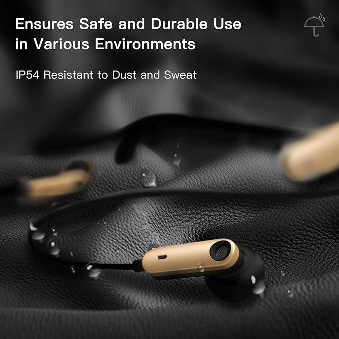 Edifier OTC Hearing Aids for Seniors, Rechargeable Neckband Hearing Aid with Bluetooth, Noise Cancelling & No Whistling, 2-in-1 Headphones for Music & Calls, Anti-Lost Design & Lightweight