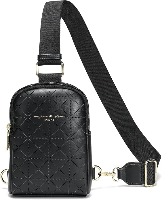 Lightweight Small Crossbody Sling Bag for Women | Mini Travel Purse,Multi-pocket with Card Slots,Durable Vegan Leather,Everyday Carry