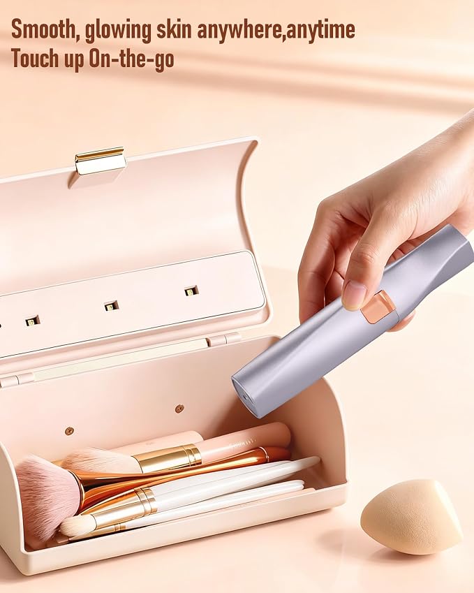 Eyebrow Trimmer Facial Hair Removal for Women: 2 in 1 Rechargeable Facial Hair Remover & Eyebrow Razor, Electric Painless Face Shaver for Women with LED Light for Eye brow, Lips & Face