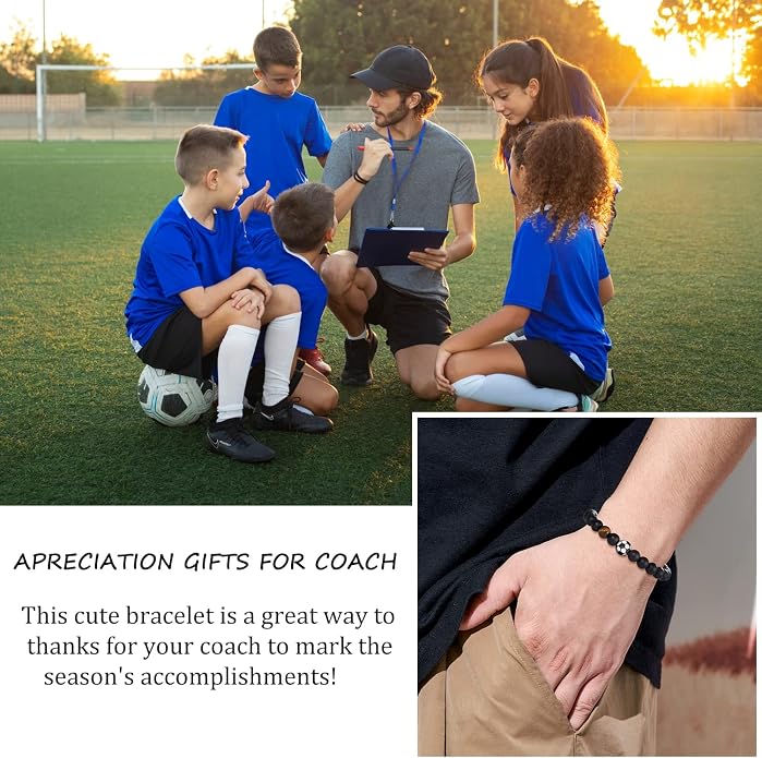 Baseball/Soccer/Basketball/Hockey/Golf/Football Bracelet Gifts for Boys Men