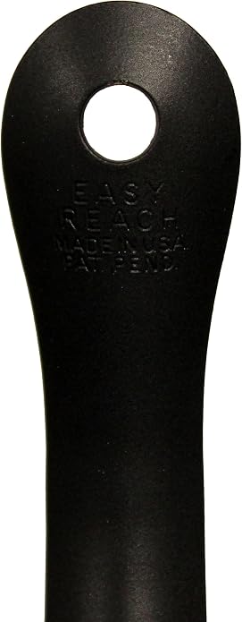 Metal Shoe Horn 16 in - Made in the USA - Classic Black-Gold Grandpa