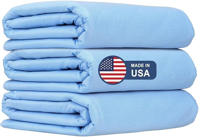XL Washable Reusable Underpads 36"x54" Waterproof Absorbent Incontinence Bed Pad [3 Pack] Large Underpad with Heavy 4-Layer Protection for Beds Sofa and Mattress - Pads for Adults Seniors Kids & Pets