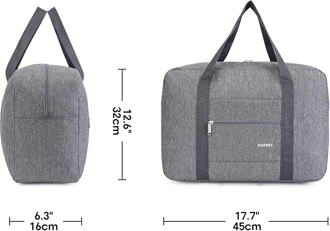 For Spirit Airlines Personal Item Bag Foldable Travel Duffel Bag Tote Carry on Luggage Duffle Overnight for Women and Men