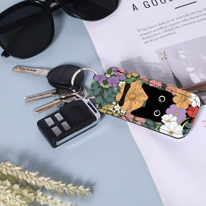 Cute Chapstick Holder Keychain,Lipstick Neoprene Clip-on Lip Balm Holder for Woman