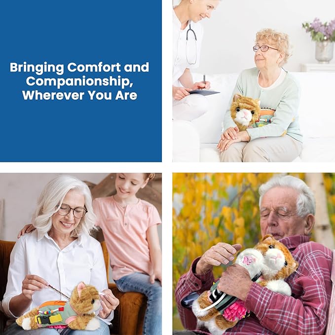 MEIMING NEWMEIL Fidget Blanket for Adults with Dementia – Dementia Fidget Blanket for Anxiety Relief, Alzheimer’s Products for Elderly, Activities for Seniors, Sensory Blankets for Dementia Patients