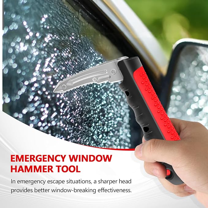 Kaiedos Car Door Handle for Elderly, 3-in-1 Car Handle Assist for Seniors, Portable Auto Cane Vehicle Support Handle, 500 lbs Capacity, Non-Slip Door Assist Bar