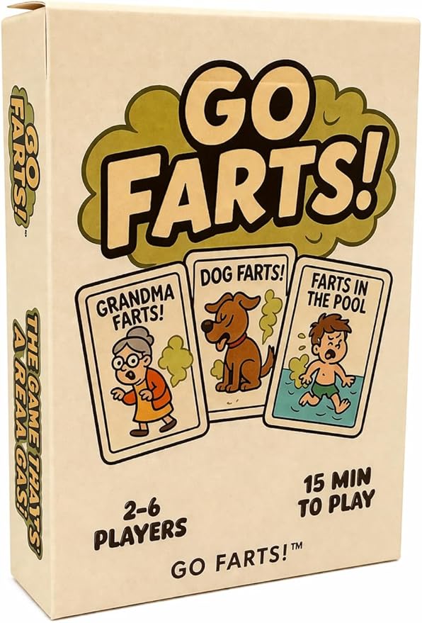Card Game – The Hilarious Family Card Game that Will Make You Laugh Out Loud | Funny Party Card Game for Kids & Adults | 2–6 Players | Indoor Summer Activities | Ages 4+ (Amazon Exclusive)