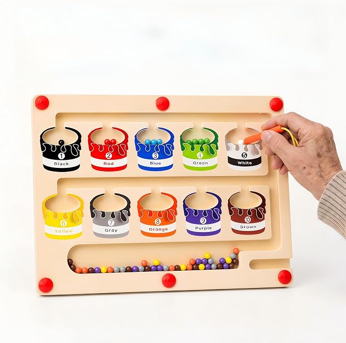 Dementia Care Activity Sorting Board, Dementia Products for Seniors Older Adults, Fidget Sensory Games Puzzles, Dementia Activities Memory Games for Seniors