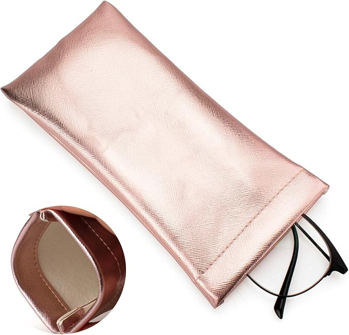 Vemiss Hard Shell Sunglasses Case, Large Linen Fabric Protective Glasses Case for Men Women