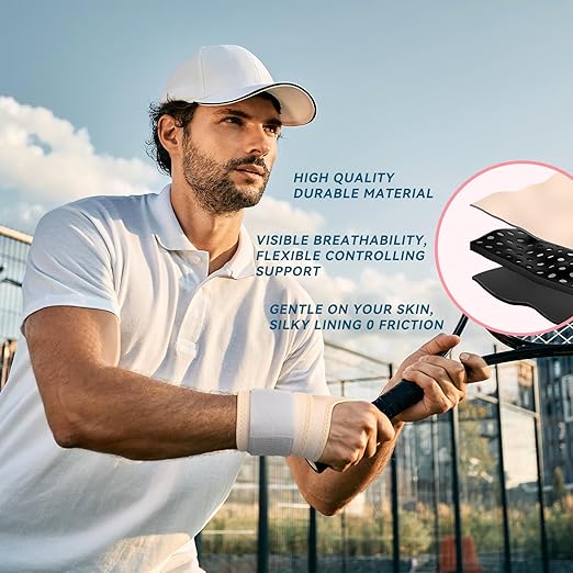 Carpal Tunnel Wrist Brace for Right Left Hand 2 Pairs, Wrist Support Wraps for Women Men, Adjustable Wrist Brace for Tendonitis, Arthritis, Weightlifting, Sports, Day Night Support, Grey&Nude