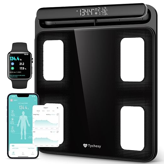 Smart Scale with BMI, 8-Electrode Body Composition Analyzer for Weight Loss, Full Body Pod Scale with Segmented Analysis, Baby & Pregnant Mode, FSA&HSA Eligible