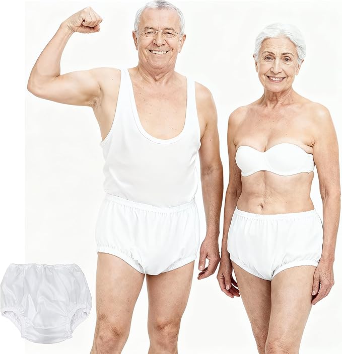 Waterproof Pull-On Unisex Incontinence Cover Pant. Leakproof-Washable - No Heat, Wear with Diaper, Guard Or Pad, Kleinert's