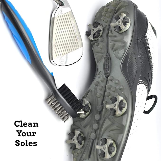 Golf Towel Microfiber Waffle Pattern Golf Towel | Brush Tool Kit with Club Groove Cleaner | Golf Divot Tool | Golf Accessories for Men