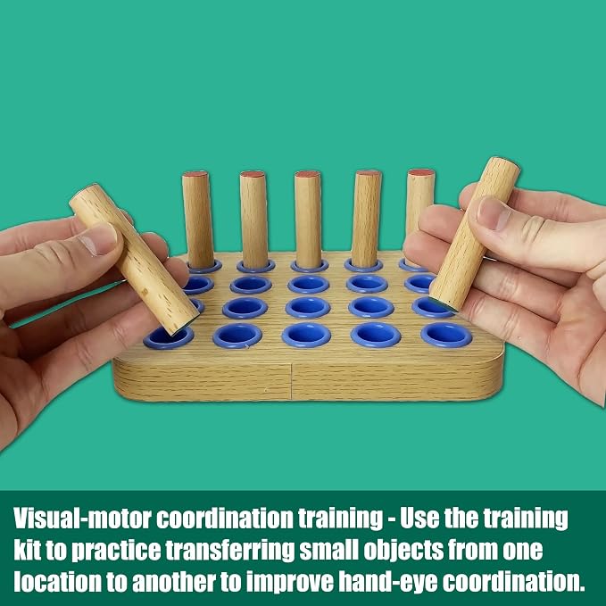 Stroke Training Equipment - Stroke Hand Exercise Tools Finger Arm Exercise Activities for Stroke Seniors Patient Elderly