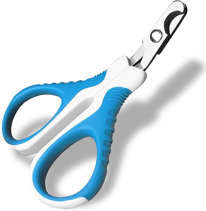 gonicc Professional Pet Nail Clippers & Trimmer for Cats and Small Animals | Best For Cats, Small Dogs And Any Small Pets. Sharp Angled Blade Pet Nail Trimmer Scissors.