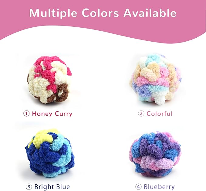Sensory Ball for Anxiety Relief and Alzheimer's Dementia - Squeezeable Fidget Ball for Alzheimer's Dementia, Autism, ADHD, Bouncy Ball for Skin Pickers and Special Needs (Colorful)