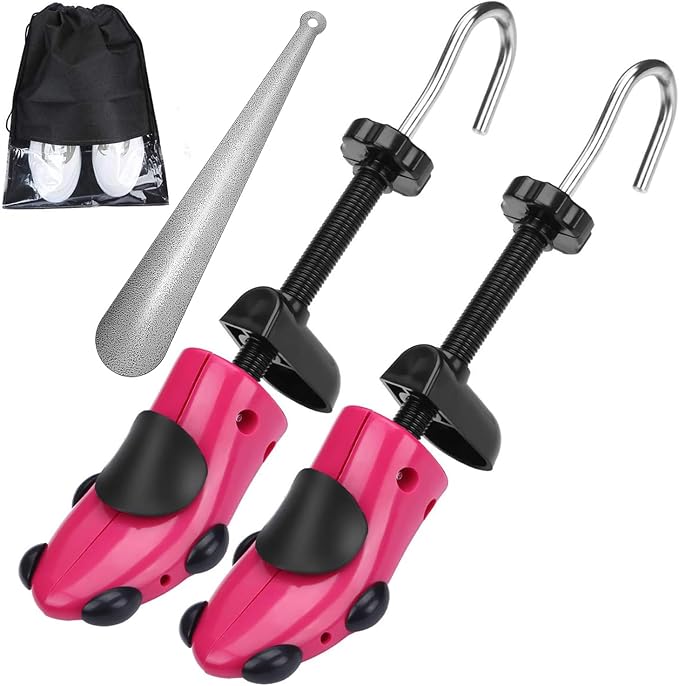 eachway Shoe Stretcher Shoe Trees,Adjustable Length & Width for Men and Women(for M's Us6.5-10; Wm's Us10-13.5)