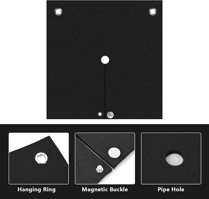Graphite Carbon Welding Blanket Fireproof, Flame Resistant up to 3000℉ Brazing Soldering Felt, Soldering Flame Retardant Protective Mat, Brazing Heat Shield for Torch, Plumbing, 12" x 12"