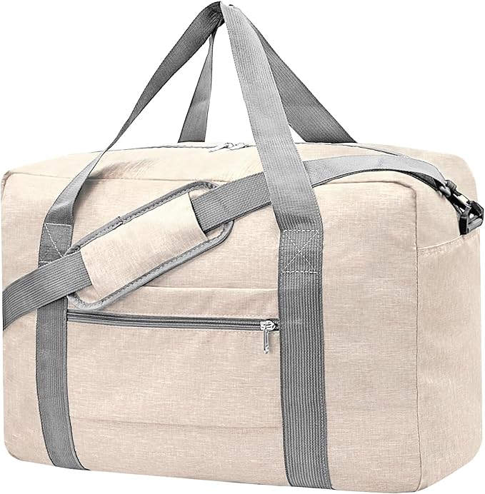 For Spirit Airlines Personal Item Bag 18x14x8 Foldable Carry on Bags for Airplanes Travel Duffel Bags for Women and Men
