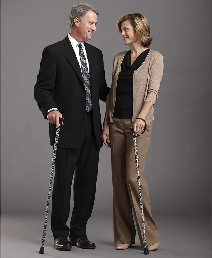Switch Sticks Walking Cane for Men or Women, Foldable and Adjustable from 32-37 Inches, FSA and HSA Eligible