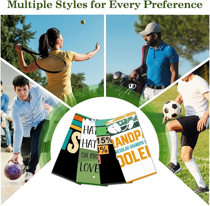 I was One Under Today Golf Towel with Clip, Funny Golf Bag Accessories for Men, Golfing Accessories for Men Women, Birthday Retirement Gifts for Golfing Lover, Golfer Gifts for Father Grandpa