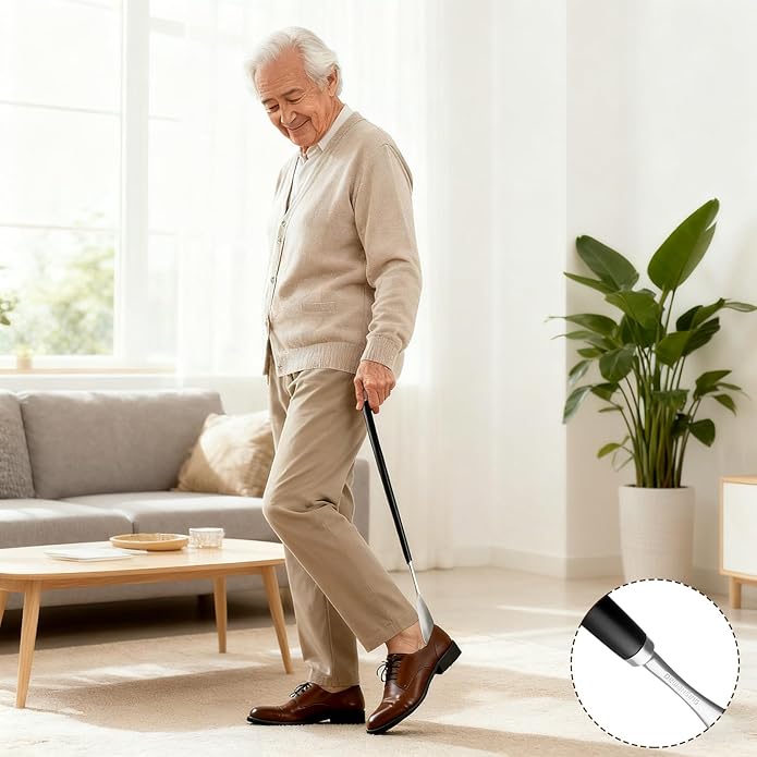 Shoe Horn Long Handle for Men Women Shoehorn for Seniors