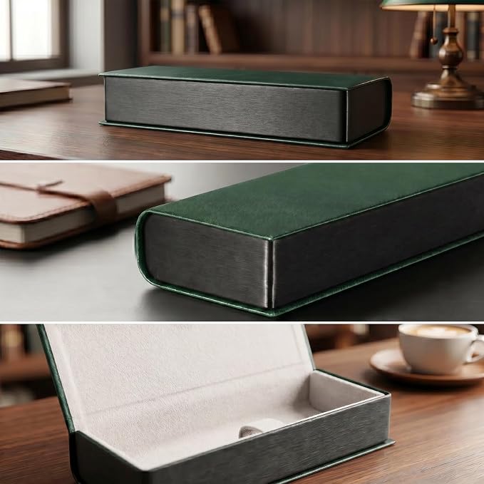 Vemiss Hard Shell Eyeglass Cases, Lightweight Portable Glasses Case for Women Men