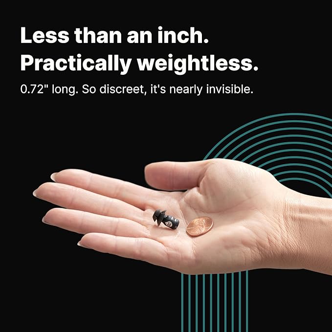 EARGO 8 Virtually Invisible Self-Fitting FDA-Cleared OTC CIC Hearing Aids - Most Advanced Model with Smart Sound Adjust and Sound Match Technology, Rechargeable, Lifetime Customer Support