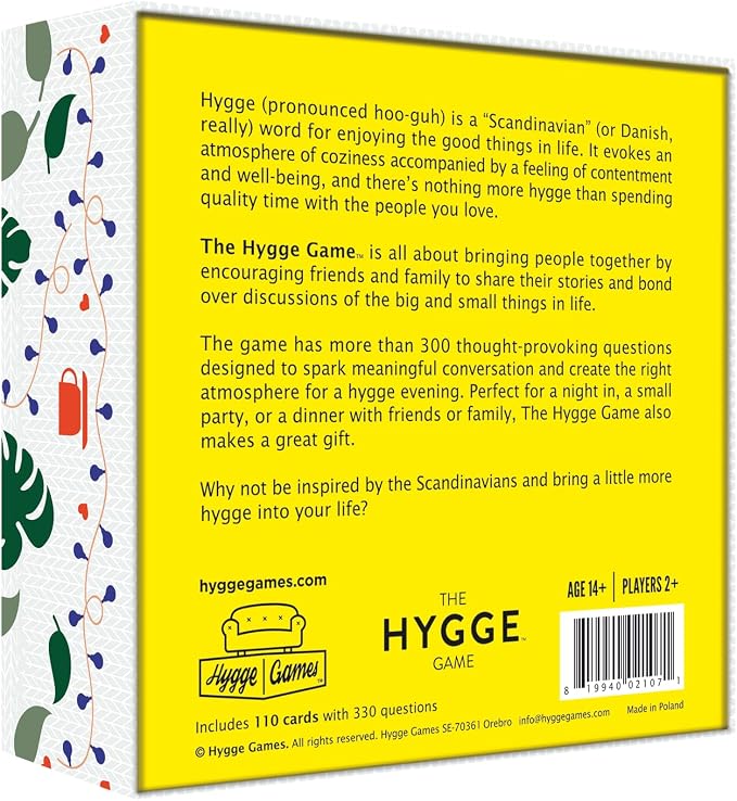 The Hygge Game - Cozy Conversation In Pleasant Company Multicolored, White,14 years