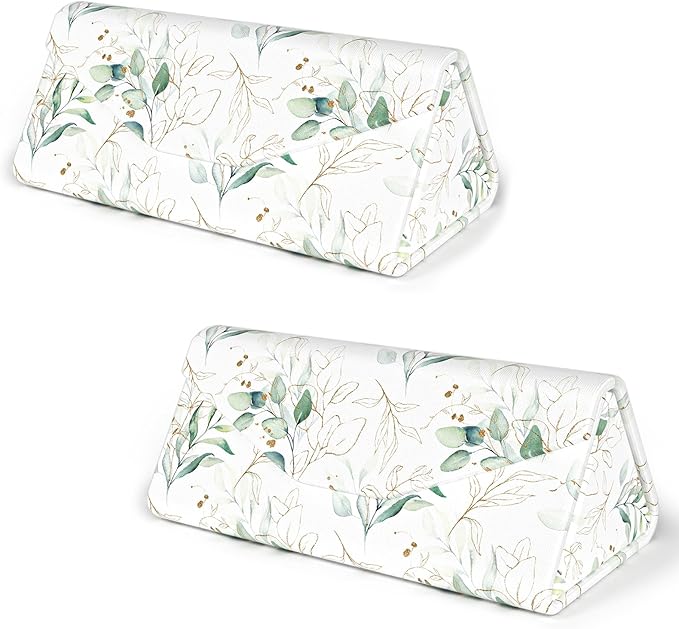 Sunglasses Case, Foldable Glasses Case, Magnetic PU Leather Hard Shell Folding Eyeglass Holder Box, Collapsible Unisex