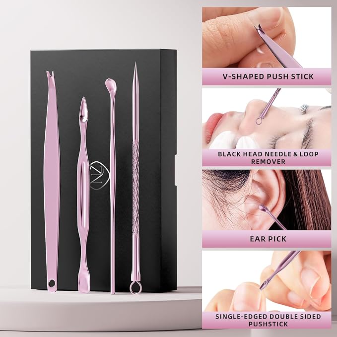 Manicure Set, Stainless Steel Nail Clipper Set with Travel Case | 12-Piece Set with Thicker Steel, Precision-ground Cutting Edges, and Smooth-finished Tools for Clean, Precise Trimming.