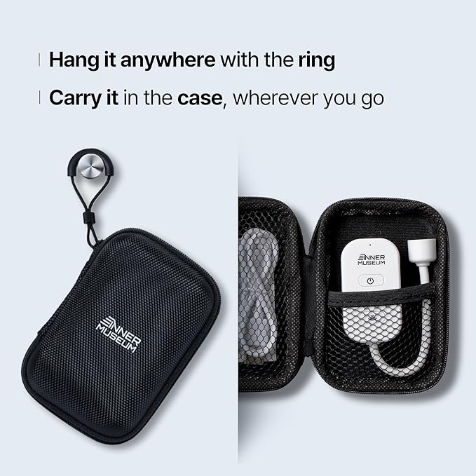 Clip-On Light for Clothes with Portable Case – Book Light, USB Rechargeable LED Lamp for Reading in Bed, Eye-Friendly 3 Color Modes, 3-Level Dimming