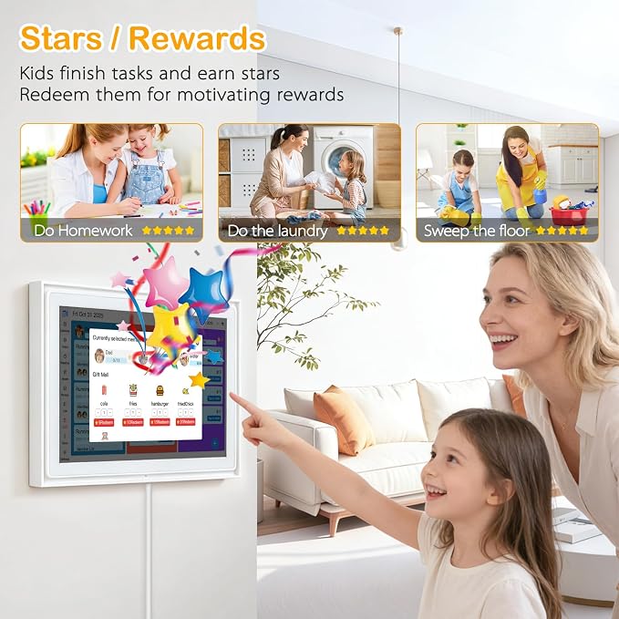 10.1" Frameo WiFi Digital Picture Frame Gift for Elders | 32GB Expandable Storage Auto-orientation Display Offline SD card Playback