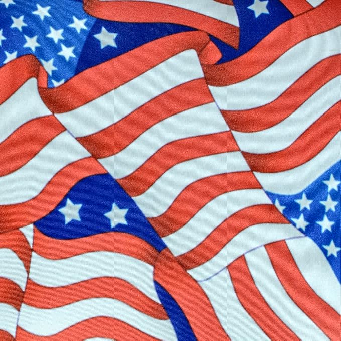 Top Glides Stars & Stripes Universal Rollator Walker Seat and Backrest Covers (Patriotic)