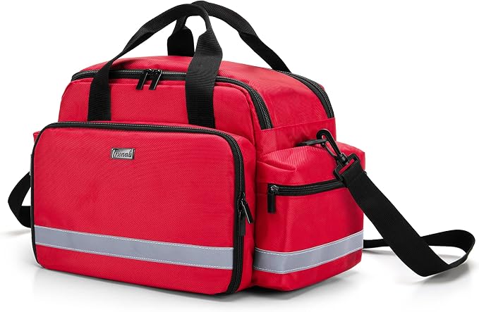 Trunab Home Health Nurse Bag Medical Bag Organizer with Handle | with Shoulder Strap for Home Visit, Travel, Nursing Student