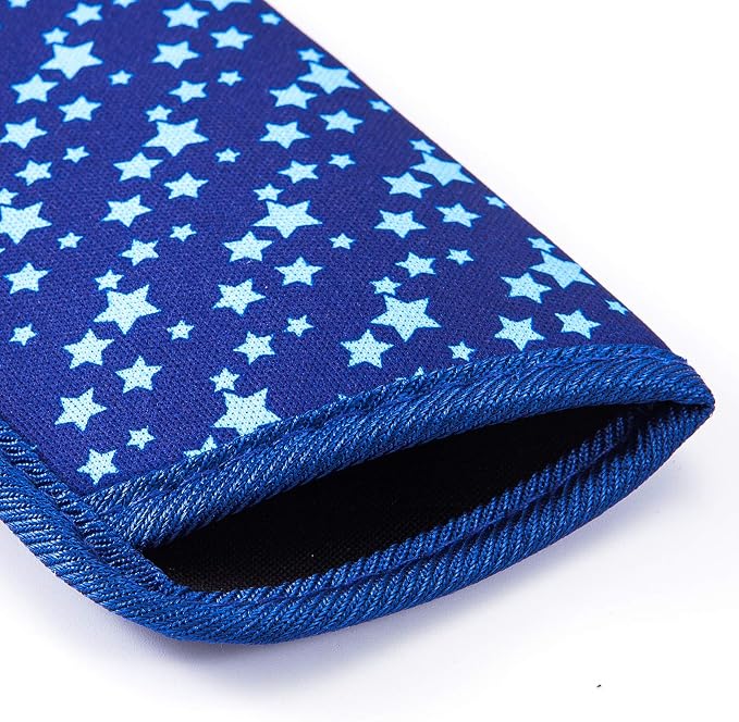 TRIUMPH VISION 3 Pack Reading Glasses Pouch Soft Case Eyeglass Sleeve Slim | Alternative to Bulky Case in bag, Lightweight Lined Padded Protect Optical lens Slip in, Cute Pattern Portable for Daily Use
