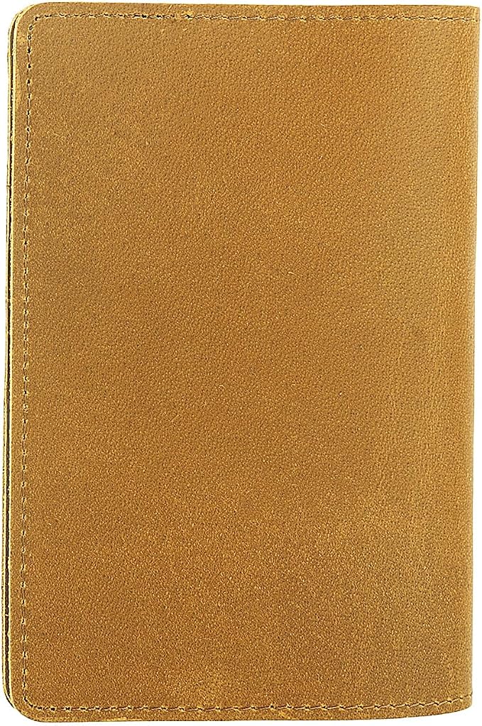 RFID Blocking Passport Holder Travel Wallet (Brown)