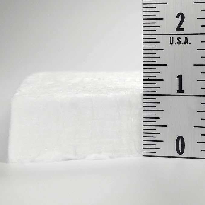 1" Thick Ceramic Fiber Blanket, 24" Wide, 25 Ft. Long, 2400F Rated Insulation, 8 Lb. Density, 3029E