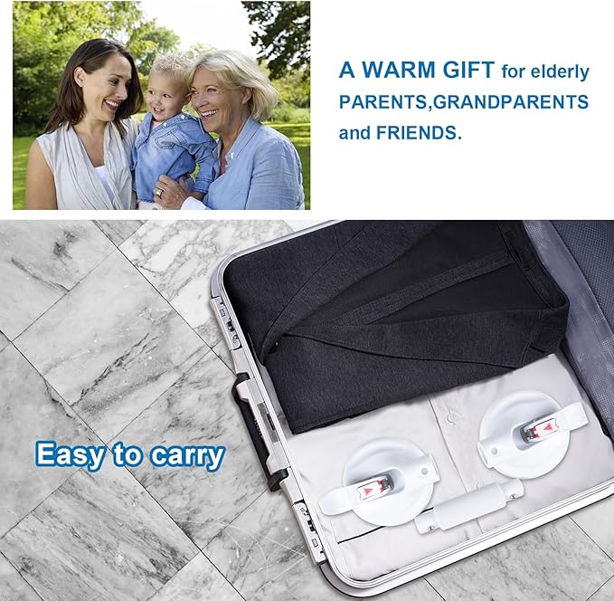 17inch Upgrade Suction Shower Grab Bar, Portable Shower Handle Bar Suction Grip Bar Bathtub Handle with Strong Hold Suction Cup Fitting and Rapid Release for Bathroom(Max Capacity :300lb