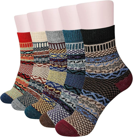 besky Warm Socks for Women Cozy Fuzzy Winter Socks
