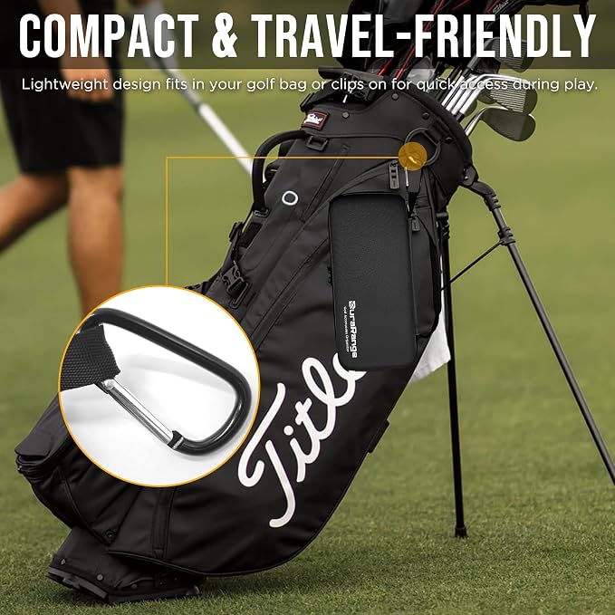 DURARANGE Golf Accessories Organizer Case with Glove Shaper | Organizes gloves, balls, tees, markers and divot tools with elastic loops, mesh pockets and a removable glove shaper.