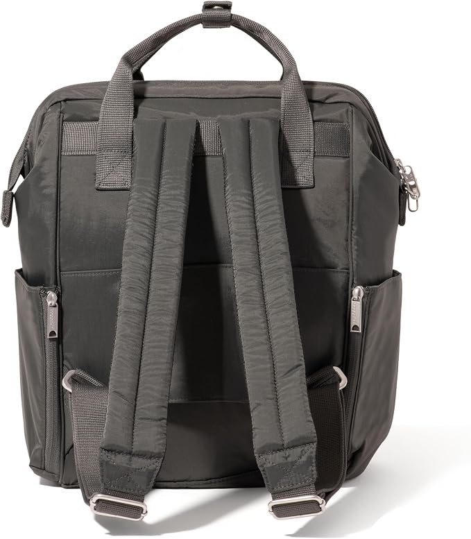 Baggallini Securtex Anti-Theft Windsor Backpack for Travel, Work & College, RFID & Locking Zipper, Up to 16" Laptop