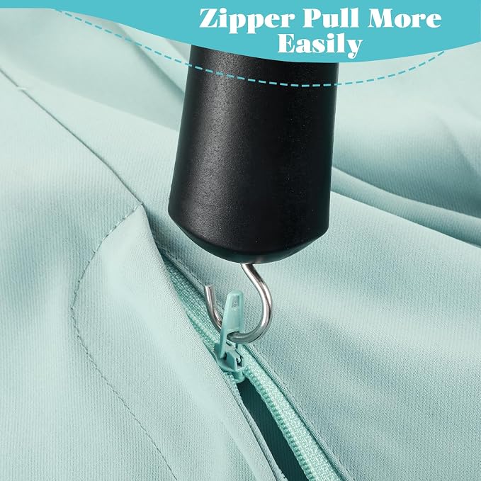 Button Helper,One Handed Button Hook and Zipper Pull,Assist Device Button Hook Tool,Button Assist Tool for Seniors,Disableds,Strokes,Disabilities to Fasten Shirts and Jackets with Ease